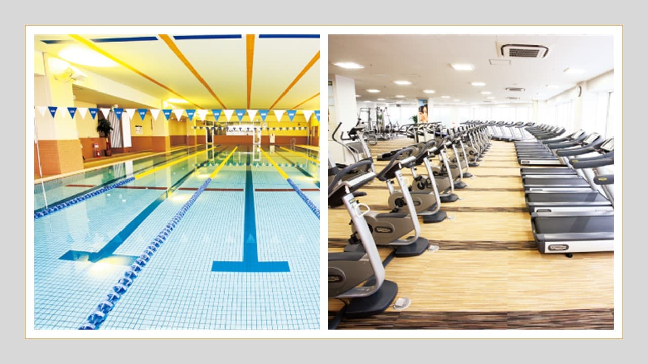 ジムエリア・プールエリア利用（120分） 画像1