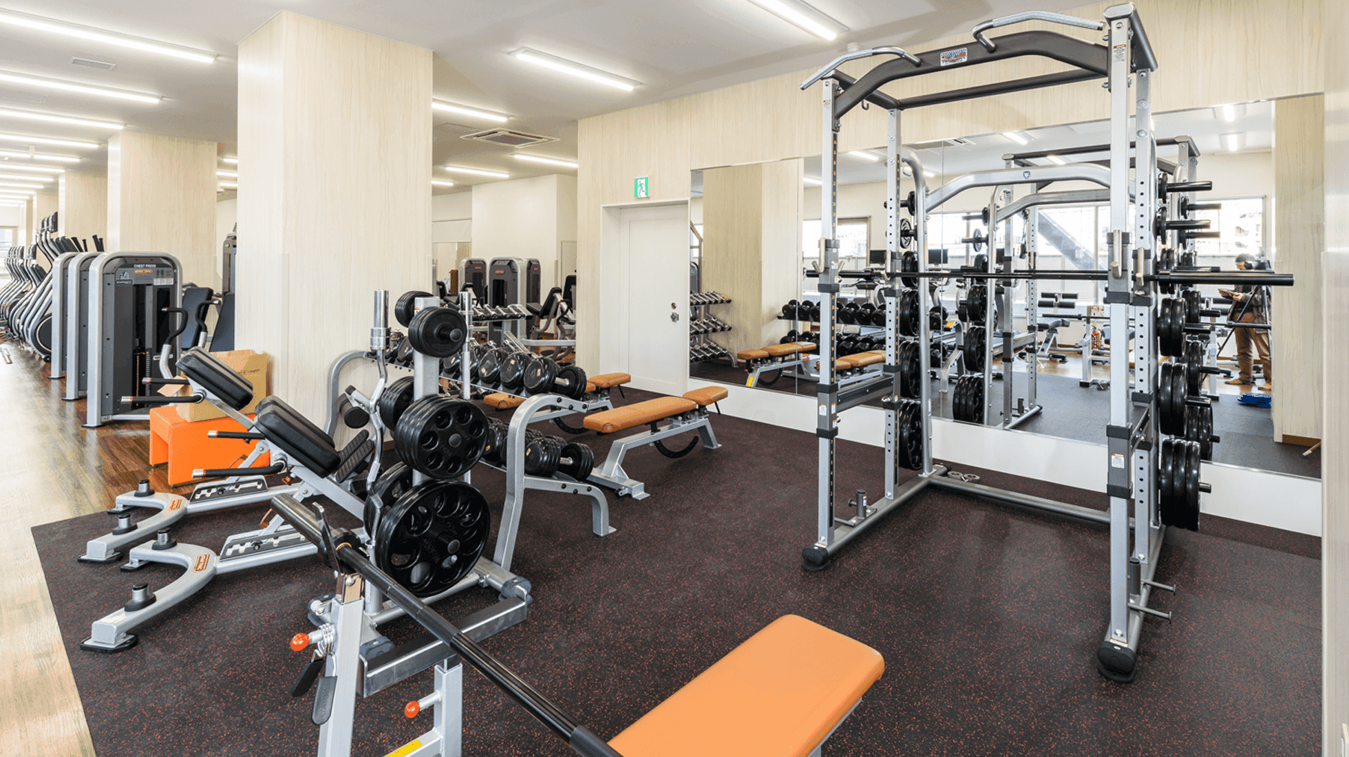 ジムエリア利用（風呂・サウナ有） 画像1