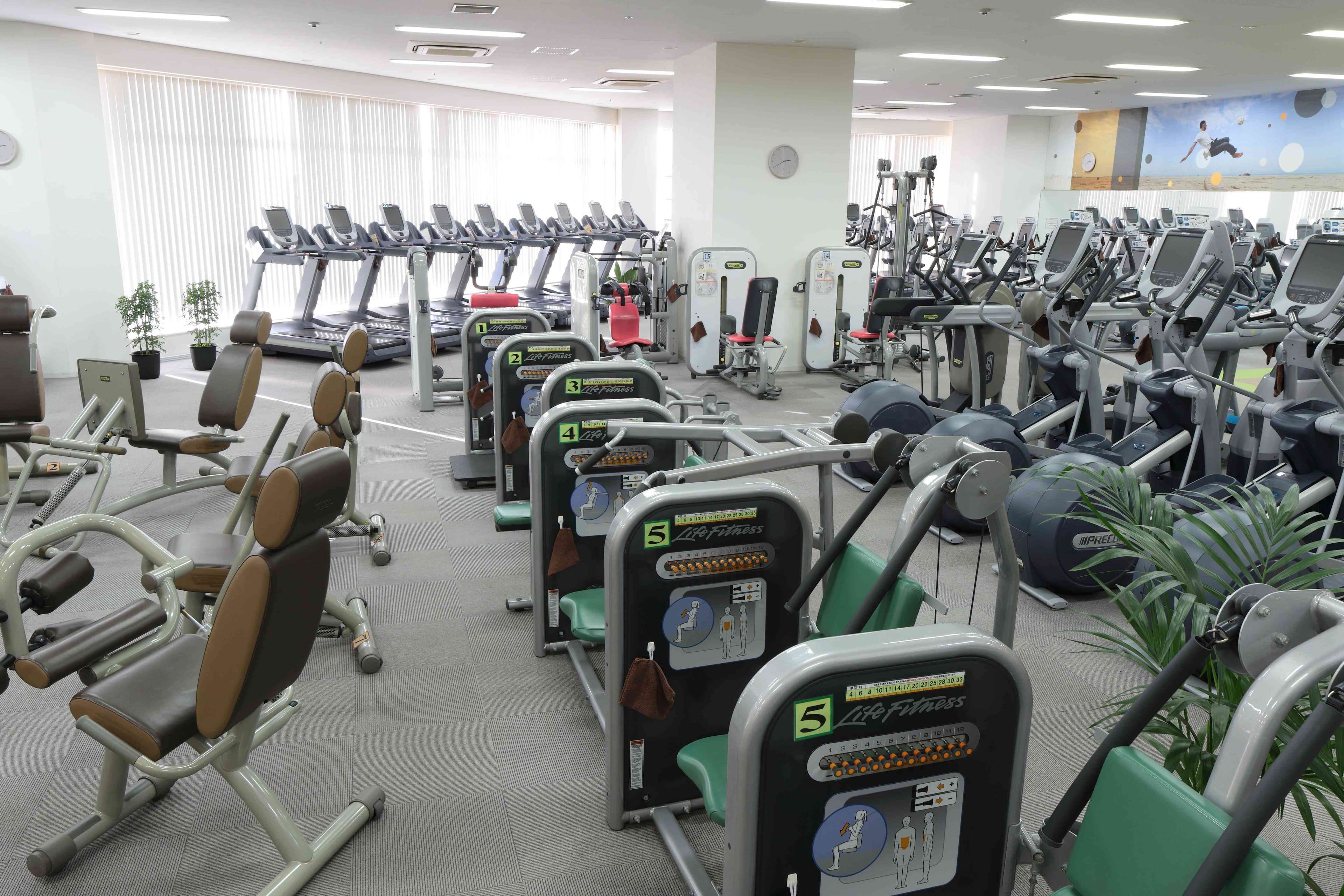 ジムエリア利用120分の画像